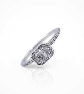 RG00197 18KW-engagement-ring-1-Rad.cut-dia=0.43cts,34D=0.19cts-D-vs ready-to-wear jewellery at Secrett.ca in Toronto Downtown Yorkville