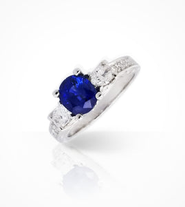RH-002944  18KW engagement ring  2ov-dia=.47cts,-g,vs-8bc=0.11cts ready-to-wear jewellery at Secrett.ca in Toronto Downtown Yorkville